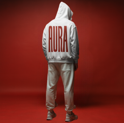 AURA Oversized Hoodie – Premium Unisex Streetwear | No FOMO Studio