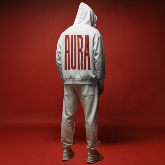 AURA Oversized Hoodie – Premium Unisex Streetwear | No FOMO Studio