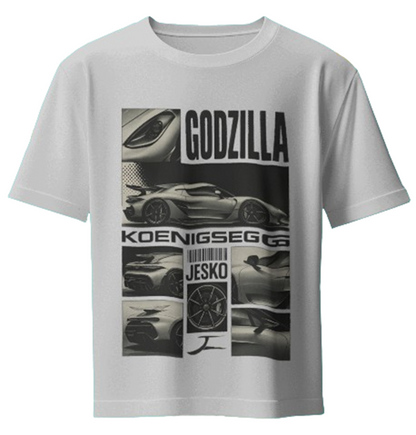 Godzilla Jesko Oversized T-Shirt
