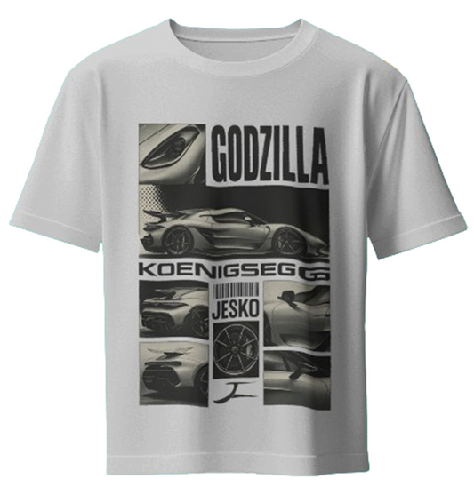 Godzilla Jesko Oversized T-Shirt