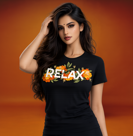 Relax Oversized Tee: Her Era | No FOMO Studio