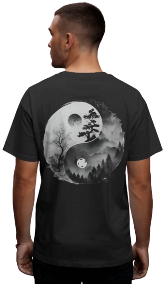 Yin Yang Oversized Classic T-Shirt